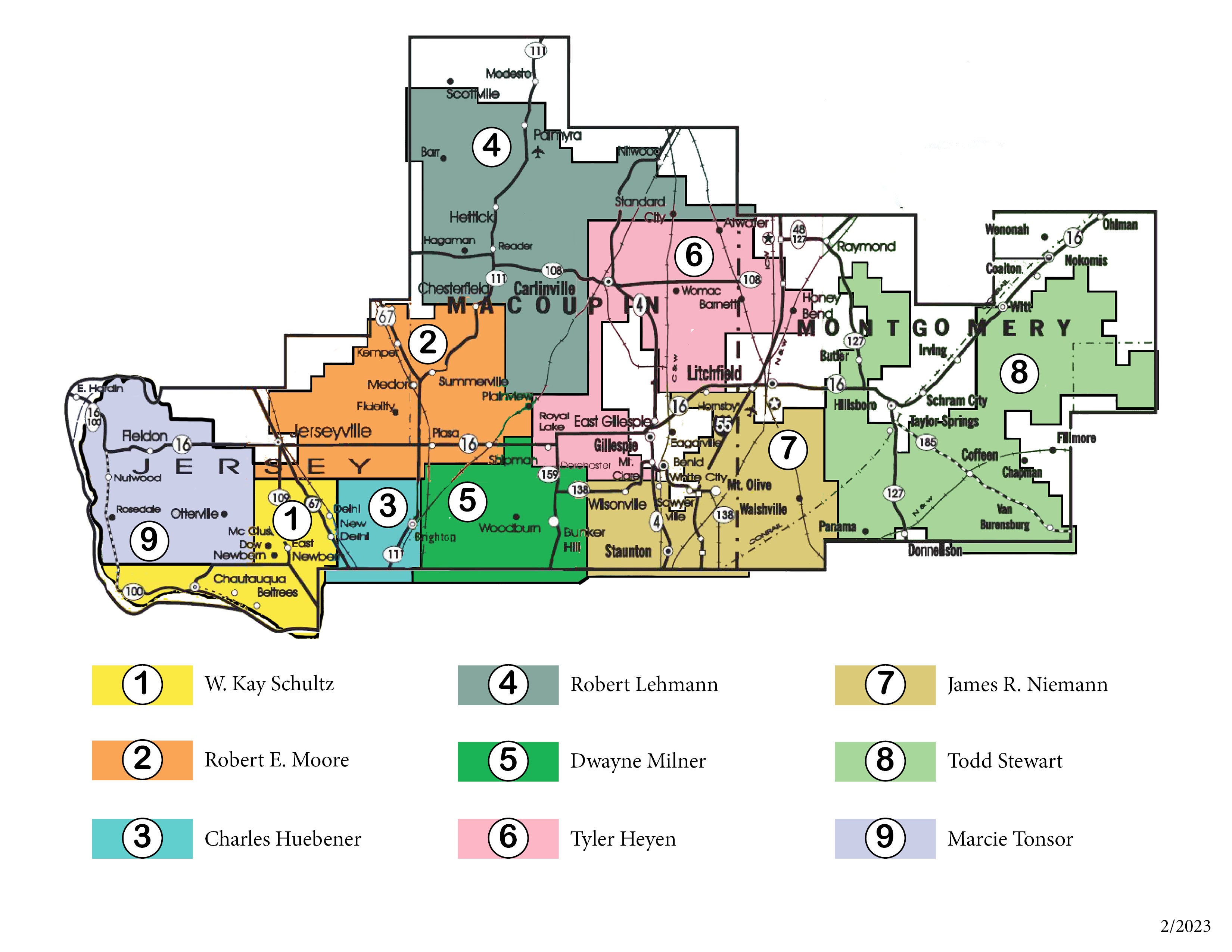 2023 District Map